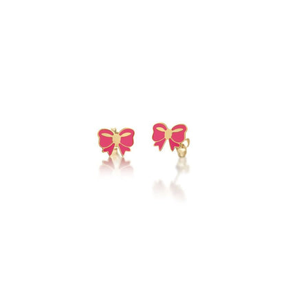 Orecchini Toys con fiocco in oro giallo