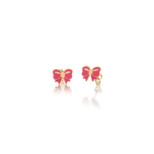 Orecchini Toys con fiocco in oro giallo