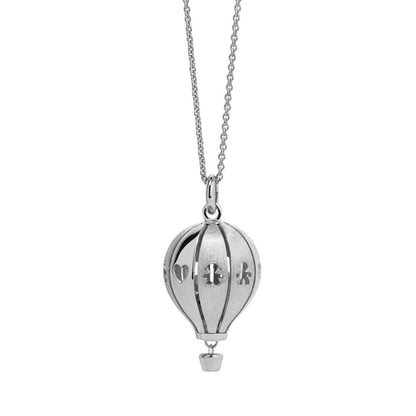 Collana Suonamore in argento lucido/satinato