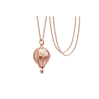 Collana Suonamore in argento placcato oro rosa lucido/satinato