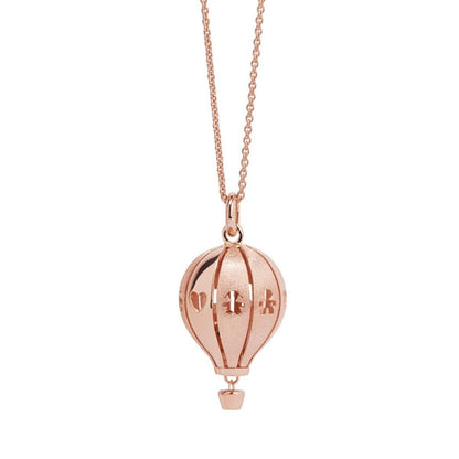 Collana Suonamore in argento placcato oro rosa lucido/satinato