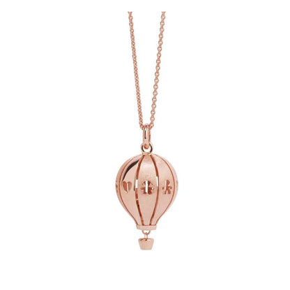 Collana Suonamore in argento placcato oro rosa lucido/satinato
