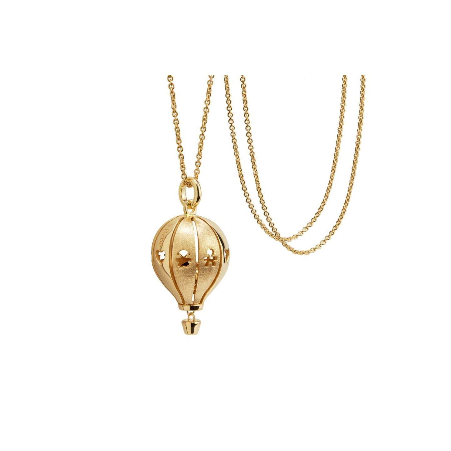 Collana Suonamore in argento placcato oro giallo lucido/satinato