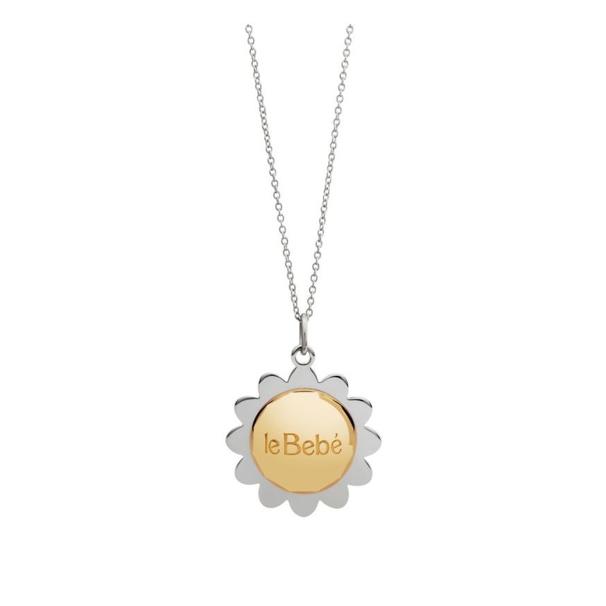 Collana I Fiori in argento placcato oro giallo