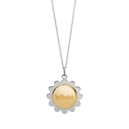 Collana I Fiori in argento placcato oro giallo
