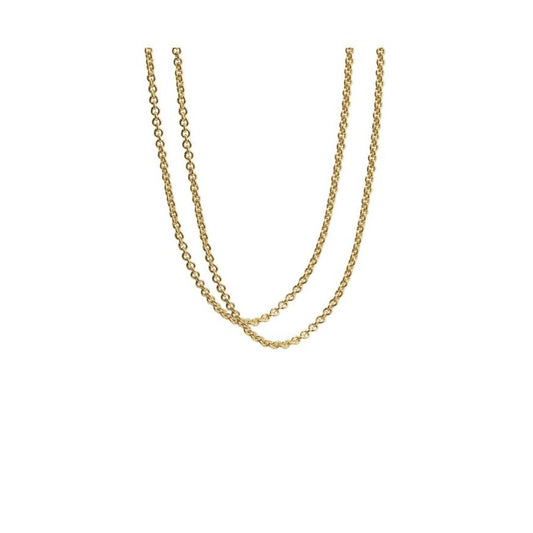 Catena in argento placcato oro giallo
